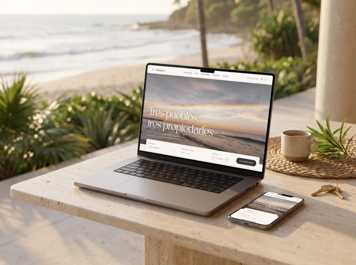 Casa Mamica — sitio web diseñado por Mercaboom